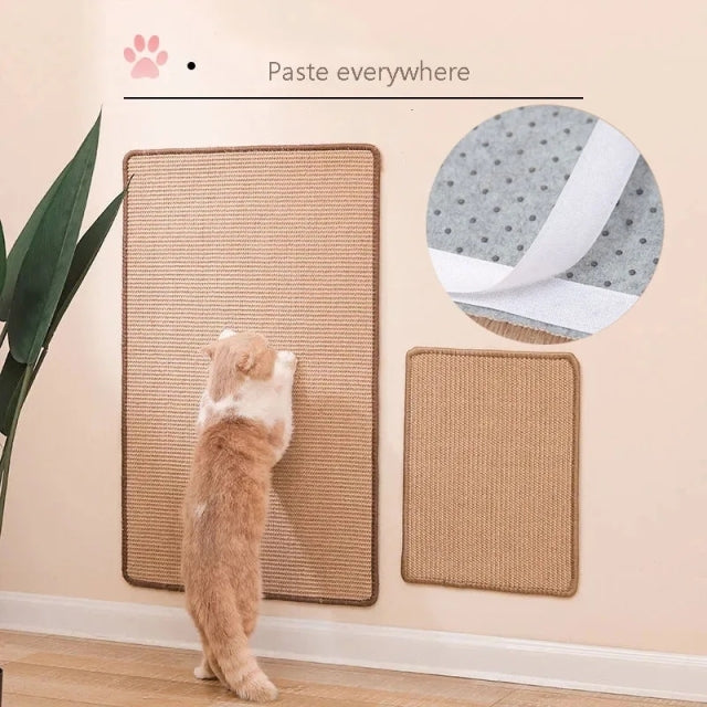 Rascador de gato para pared